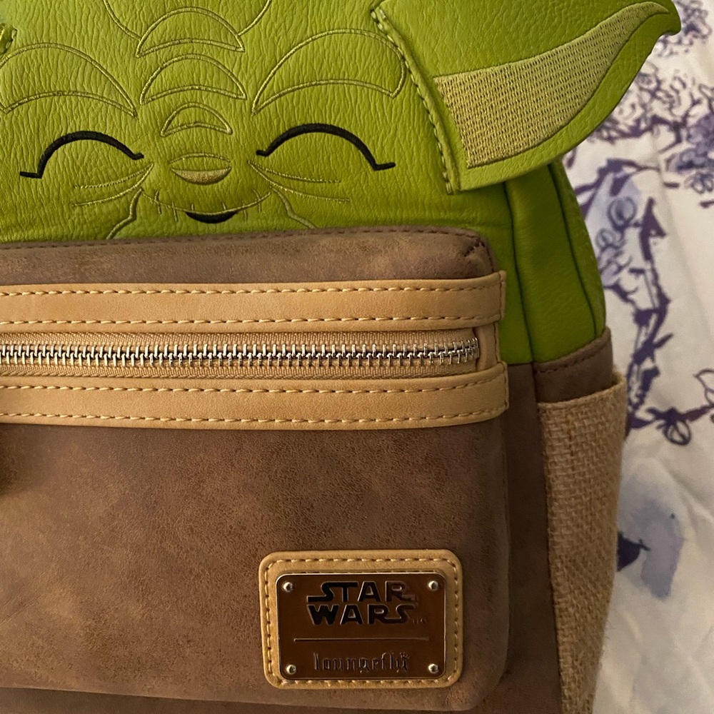 Disney Loungefly Yoda Backpack